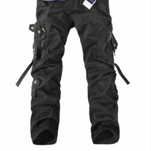 Men's Brand Fashion Tactical Cargo Pants Men Combat Army Military Pants Cotton Multi Pockets Stretch Flexible Man Casual Trouser