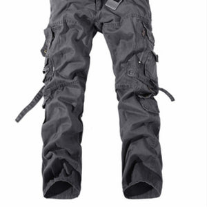 Men's Brand Fashion Tactical Cargo Pants Men Combat Army Military Pants Cotton Multi Pockets Stretch Flexible Man Casual Trouser