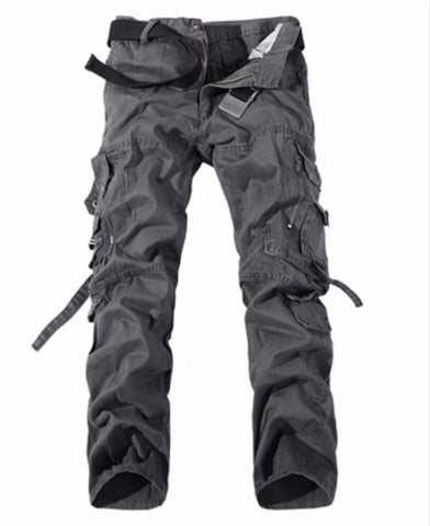 Men's Brand Fashion Tactical Cargo Pants Men Combat Army Military Pants Cotton Multi Pockets Stretch Flexible Man Casual Trouser