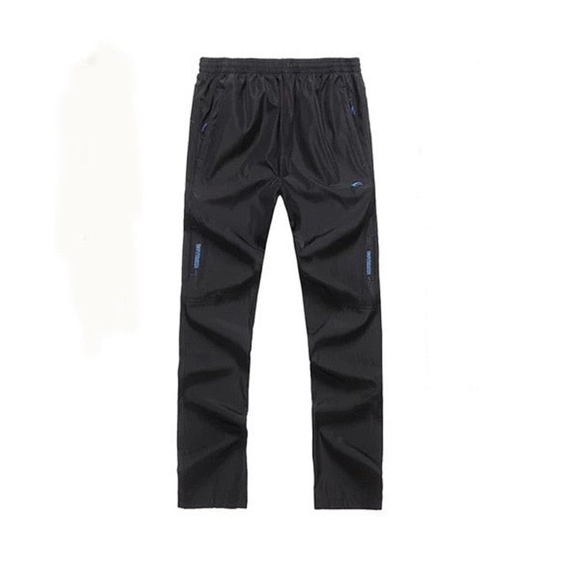 Sportwear Winter Warm pants for men Straight Fleece Thick Pants Elastic Waist Men's Fleece Pants Heavyweight Plus Size , ZA072