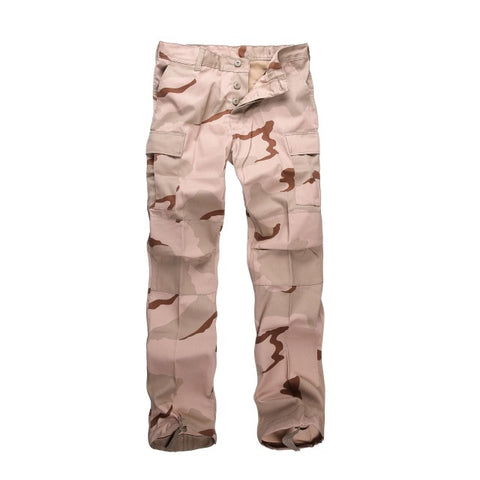 Mens Military Army Combat BDU Pants Work Casual Camouflage Fashion Cargo Pants