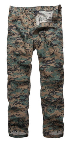 Mens Military Army Combat BDU Pants Work Casual Camouflage Fashion Cargo Pants