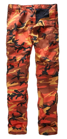 Mens Military Army Combat BDU Pants Work Casual Camouflage Fashion Cargo Pants