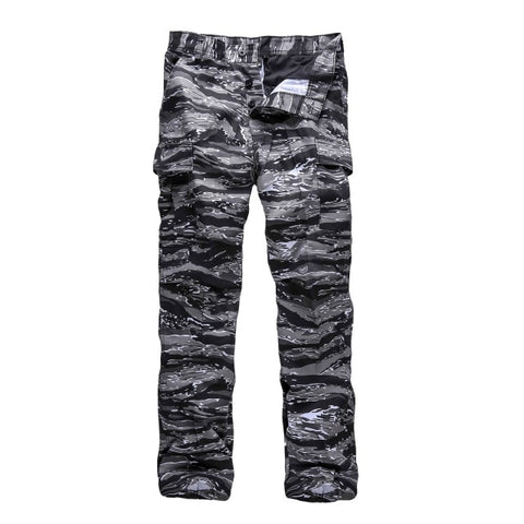 Mens Military Army Combat BDU Pants Work Casual Camouflage Fashion Cargo Pants