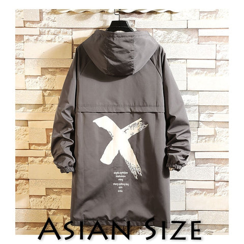 Privathinker Men Windbreaker Hooded Cargo Jacket Mens Autum Winter Pocket 5XL Jacket Male 2019 Casual Streetwear Jacket Coats