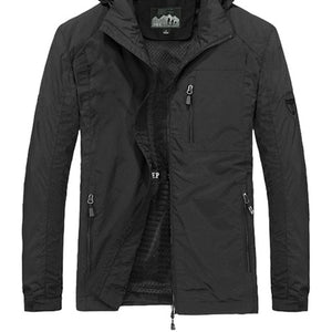 New Tactical Jackets M~6XL Spring Autumn Mens Casual military Hoodie Jacket Men Waterproof Clothes Men's Windbreaker Coat Male