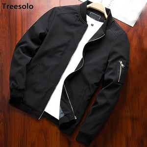 New 2019 Jacket Men Fashion Casual Slim Mens Jacket Sportswear Bomber Jacket Mens jackets men and Coats Plus Size S- 6XL  9900