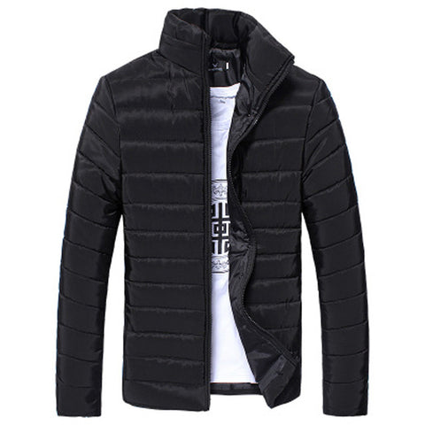 WOMAIL 2019 Fashion Zipper Long Sleeve Mens Casual Jackets Autumn Winter Coat Jacket  Pure Color High Quality Jacket Cotton