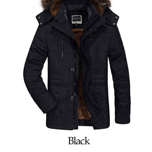 PEILOW plus size 5XL 6XL Winter Jacket Men thick Windproof Hood parka mens jackets and coats Windbreaker Coat Jaqueta masculina