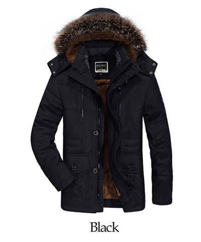 PEILOW plus size 5XL 6XL Winter Jacket Men thick Windproof Hood parka mens jackets and coats Windbreaker Coat Jaqueta masculina