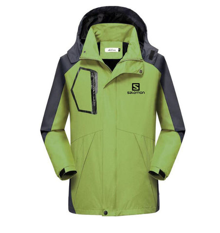 Outdoor Daiwa Fishing Clothing For Men Women Autumn Waterproof Salomon Fishing Jackets Patchwork Hooded Mountaineering Suits