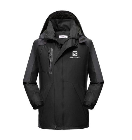 Outdoor Daiwa Fishing Clothing For Men Women Autumn Waterproof Salomon Fishing Jackets Patchwork Hooded Mountaineering Suits