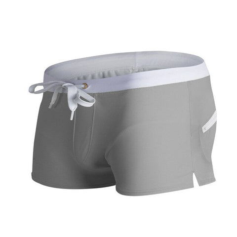 2020 Summer New Quick Dry Mens Swim Shorts Summer Board Surf Swimwear Beach Short Male Running Gym Man Plus Size Trunks