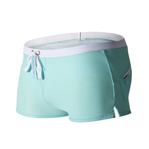 2020 Summer New Quick Dry Mens Swim Shorts Summer Board Surf Swimwear Beach Short Male Running Gym Man Plus Size Trunks