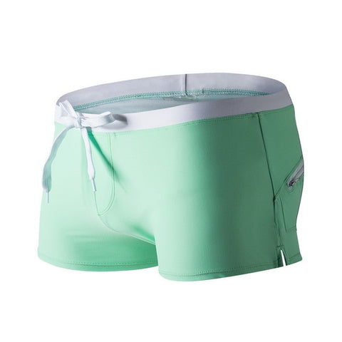 2020 Summer New Quick Dry Mens Swim Shorts Summer Board Surf Swimwear Beach Short Male Running Gym Man Plus Size Trunks