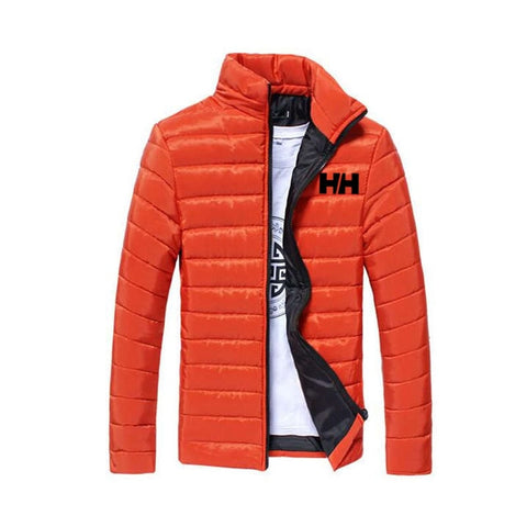 2019 Homens Casaco de Inverno Jaqueta de Algodão Quente Homens Roupas Casacos Jaqueta Ficar Coleiras Zíperes HH Mens Jaqueta