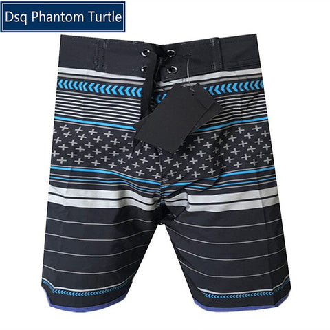 2020 New Arrivals Brand Dsq Phantom Turtle Beach Board Shorts Men Elastic Spandex Swimwear Bermuda Boardshorts 100% Quick Dry