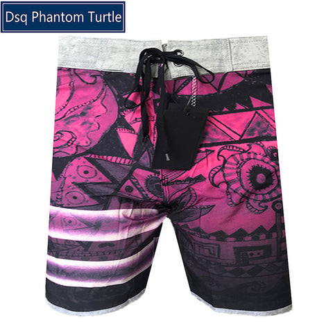 2020 New Arrivals Brand Dsq Phantom Turtle Beach Board Shorts Men Elastic Spandex Swimwear Bermuda Boardshorts 100% Quick Dry