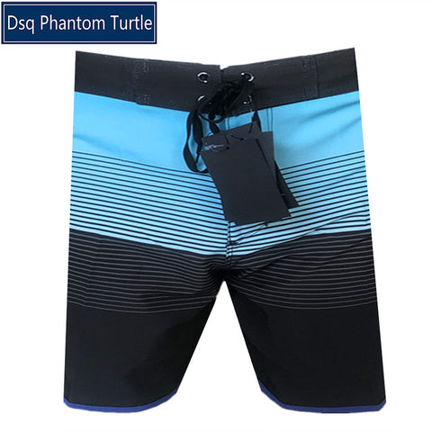 2020 New Arrivals Brand Dsq Phantom Turtle Beach Board Shorts Men Elastic Spandex Swimwear Bermuda Boardshorts 100% Quick Dry