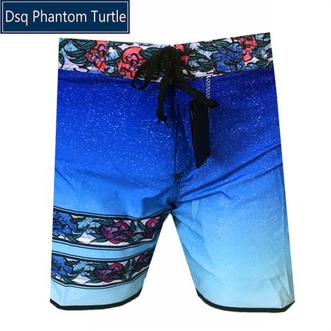 2020 New Arrivals Brand Dsq Phantom Turtle Beach Board Shorts Men Elastic Spandex Swimwear Bermuda Boardshorts 100% Quick Dry