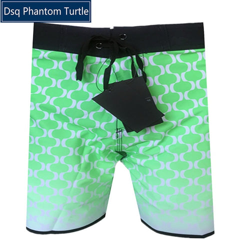 2020 New Arrivals Brand Dsq Phantom Turtle Beach Board Shorts Men Elastic Spandex Swimwear Bermuda Boardshorts 100% Quick Dry