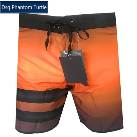 2020 New Arrivals Brand Dsq Phantom Turtle Beach Board Shorts Men Elastic Spandex Swimwear Bermuda Boardshorts 100% Quick Dry