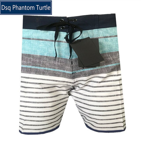 2020 New Arrivals Brand Dsq Phantom Turtle Beach Board Shorts Men Elastic Spandex Swimwear Bermuda Boardshorts 100% Quick Dry