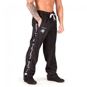 2019 New Pants Men Trousers Mesh Breathable Straight Loose Brand Sweatpants Workout Mens Gyms Fitness Bodybuilding