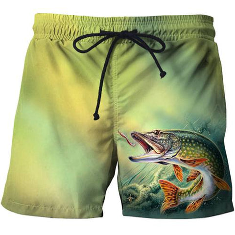 Funny Fish 3 d printing Mens Swim Shorts Bermuda Surf Wear Board Shorts 2019 Summer Swimsuit Boardshorts Trunks Short size s-6xl