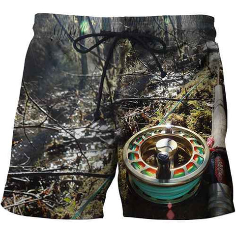 Funny Fish 3 d printing Mens Swim Shorts Bermuda Surf Wear Board Shorts 2019 Summer Swimsuit Boardshorts Trunks Short size s-6xl