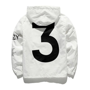 Dropshipping New 2019 Hot Selling Kanye West Y3 Season 3 Windbreaker Men Women Hip Hop Jacket Fashion Outwear