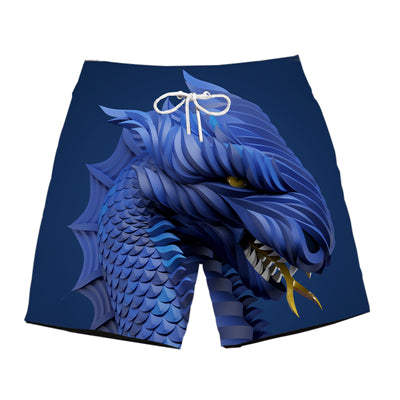 Ferocious animal print 3D beach shorts fashion men's hot cool pants running shorts casual new lace calsas masculino