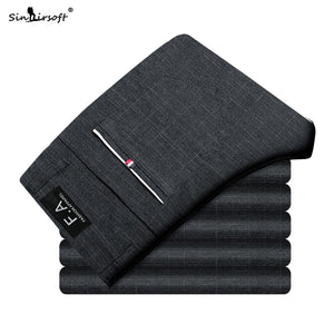 New Autumn And Winter Three-color Men's British Trousers Korean Version Of The Small Trousers Men's Straight Casual Pants 28-38