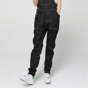 New 2019 Denim Wide Leg Jumpsuits Women Summer Streetwear Loose Jeans