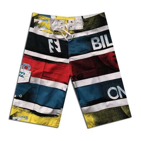 Patchwork Board Shorts Beach Summer Men Workout Breathable Quick Dry Bermuda Surfing Trunks Swim Beachwear Surf Wear Short Pants