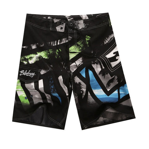 Patchwork Board Shorts Beach Summer Men Workout Breathable Quick Dry Bermuda Surfing Trunks Swim Beachwear Surf Wear Short Pants