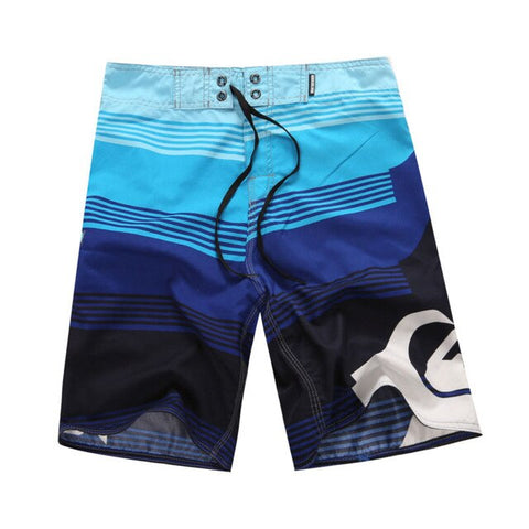 Patchwork Board Shorts Beach Summer Men Workout Breathable Quick Dry Bermuda Surfing Trunks Swim Beachwear Surf Wear Short Pants