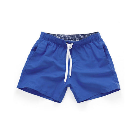 Beach shorts Fashion Printed Waist Shorts Board Shorts Men Casual Solid Mid Man Straight Drawstring Shorts S-XXL Hot Sale