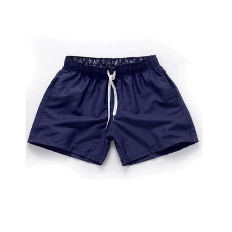 Beach shorts Fashion Printed Waist Shorts Board Shorts Men Casual Solid Mid Man Straight Drawstring Shorts S-XXL Hot Sale