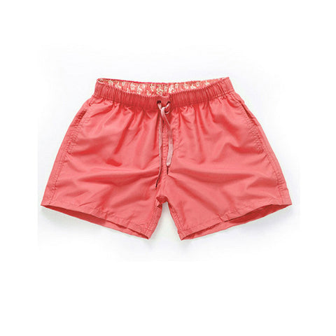 Beach shorts Fashion Printed Waist Shorts Board Shorts Men Casual Solid Mid Man Straight Drawstring Shorts S-XXL Hot Sale
