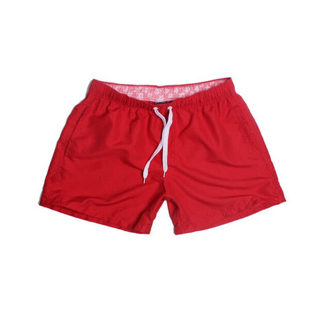 Beach shorts Fashion Printed Waist Shorts Board Shorts Men Casual Solid Mid Man Straight Drawstring Shorts S-XXL Hot Sale