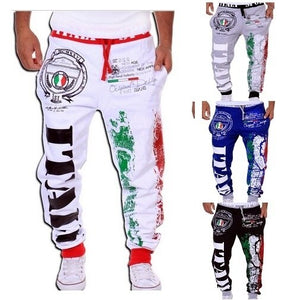 ZOGAA 2019 NEW Gyms Letter Printed Sports Pants Joggers Running Men Sweatpants Fashions Brand Clothing Bodybuilding Pants