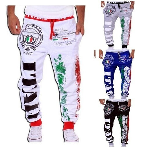 ZOGAA 2019 NEW Gyms Letter Printed Sports Pants Joggers Running Men Sweatpants Fashions Brand Clothing Bodybuilding Pants