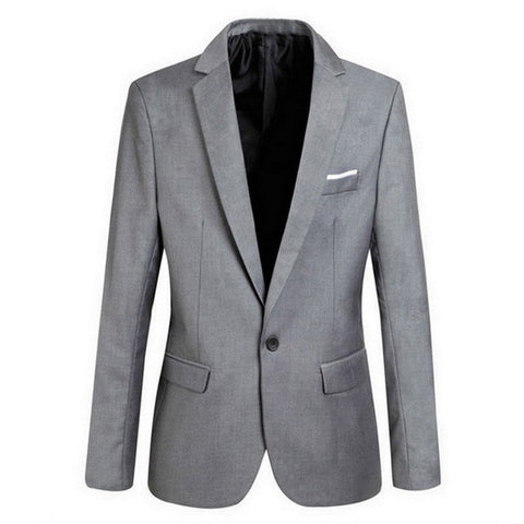CALOFE Men Slim Fit Social Blazer Autumn Fashion Solid Mens Wedding Dress Coat Casual Plus Size Business Male Suit Jacket 2019