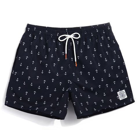 QIKERBONG Men Beach Shorts Board Trunks Shorts Casual Quick Drying Male Swimwear Swimsuits Bermuda Casual Active Sweatpants