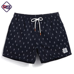 QIKERBONG Men Beach Shorts Board Trunks Shorts Casual Quick Drying Male Swimwear Swimsuits Bermuda Casual Active Sweatpants