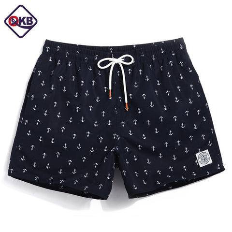 QIKERBONG Men Beach Shorts Board Trunks Shorts Casual Quick Drying Male Swimwear Swimsuits Bermuda Casual Active Sweatpants