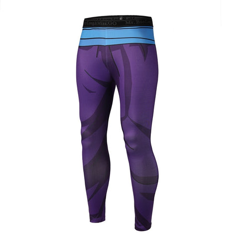 Men Fitness Quick Dry Pants Dragon Ball Z Naruto Goku Black Vegeta Cosplay bodybuilding Skinny Leggings Trouser Tight Sweatpants