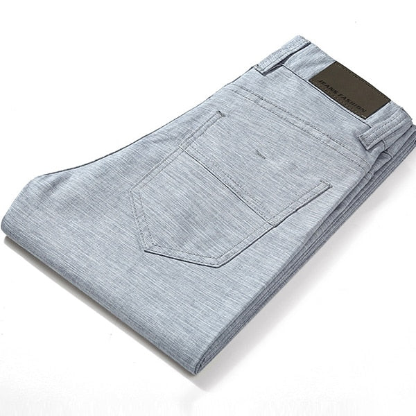 FAVOCENT 2018 summer new high quality Men's Linen cotton Pants men Casual Stretch trousers Men's Clothing pants light weight 38