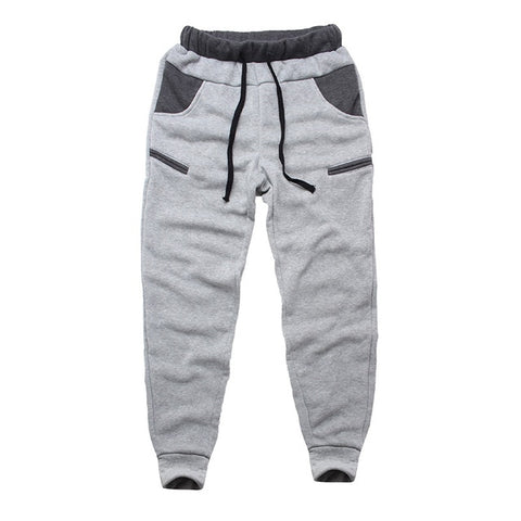 Winter Warm Thick Sweatpants Men's Track Pants Elastic Casual Baggy Lined Tracksuit Trousers Jogger Harem Pants Men Plus Size